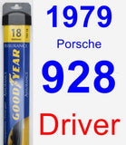 Driver Wiper Blade for 1979 Porsche 928 - Assurance