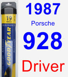 Driver Wiper Blade for 1987 Porsche 928 - Assurance