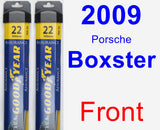 Front Wiper Blade Pack for 2009 Porsche Boxster - Assurance