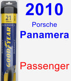 Passenger Wiper Blade for 2010 Porsche Panamera - Assurance