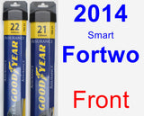 Front Wiper Blade Pack for 2014 Smart Fortwo - Assurance