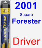 Driver Wiper Blade for 2001 Subaru Forester - Assurance