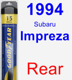 Rear Wiper Blade for 1994 Subaru Impreza - Assurance