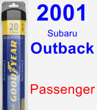 Passenger Wiper Blade for 2001 Subaru Outback - Assurance