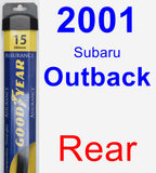 Rear Wiper Blade for 2001 Subaru Outback - Assurance