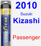 Passenger Wiper Blade for 2010 Suzuki Kizashi - Assurance