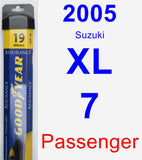 Passenger Wiper Blade for 2005 Suzuki XL-7 - Assurance