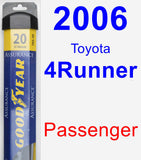 Passenger Wiper Blade for 2006 Toyota 4Runner - Assurance