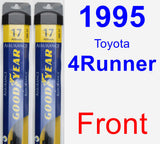 Front Wiper Blade Pack for 1995 Toyota 4Runner - Assurance