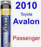 Passenger Wiper Blade for 2010 Toyota Avalon - Assurance