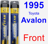 Front Wiper Blade Pack for 1995 Toyota Avalon - Assurance