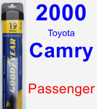 Passenger Wiper Blade for 2000 Toyota Camry - Assurance