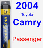 Passenger Wiper Blade for 2004 Toyota Camry - Assurance