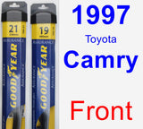 Front Wiper Blade Pack for 1997 Toyota Camry - Assurance