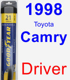 Driver Wiper Blade for 1998 Toyota Camry - Assurance