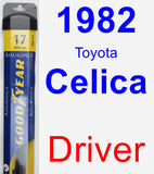 Driver Wiper Blade for 1982 Toyota Celica - Assurance