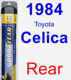 Rear Wiper Blade for 1984 Toyota Celica - Assurance