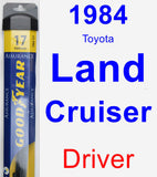 Driver Wiper Blade for 1984 Toyota Land Cruiser - Assurance