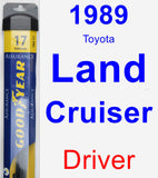 Driver Wiper Blade for 1989 Toyota Land Cruiser - Assurance