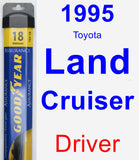 Driver Wiper Blade for 1995 Toyota Land Cruiser - Assurance