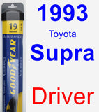 Driver Wiper Blade for 1993 Toyota Supra - Assurance