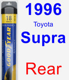 Rear Wiper Blade for 1996 Toyota Supra - Assurance