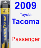 Passenger Wiper Blade for 2009 Toyota Tacoma - Assurance