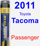 Passenger Wiper Blade for 2011 Toyota Tacoma - Assurance