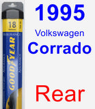 Rear Wiper Blade for 1995 Volkswagen Corrado - Assurance