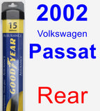 Rear Wiper Blade for 2002 Volkswagen Passat - Assurance