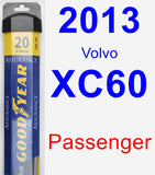 Passenger Wiper Blade for 2013 Volvo XC60 - Assurance