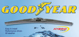 Front & Rear Wiper Blade Pack for 1990 Oldsmobile Custom Cruiser - Hybrid