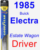 Driver Wiper Blade for 1985 Buick Electra - Hybrid