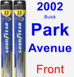 Front Wiper Blade Pack for 2002 Buick Park Avenue - Hybrid