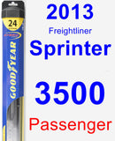 Passenger Wiper Blade for 2013 Freightliner Sprinter 3500 - Hybrid