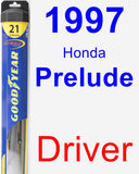 Driver Wiper Blade for 1997 Honda Prelude - Hybrid