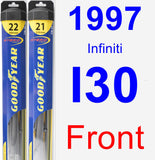 Front Wiper Blade Pack for 1997 Infiniti I30 - Hybrid