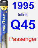 Passenger Wiper Blade for 1995 Infiniti Q45 - Hybrid