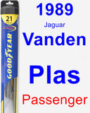 Passenger Wiper Blade for 1989 Jaguar Vanden Plas - Hybrid