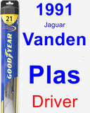 Driver Wiper Blade for 1991 Jaguar Vanden Plas - Hybrid