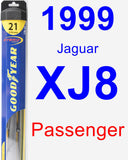 Passenger Wiper Blade for 1999 Jaguar XJ8 - Hybrid