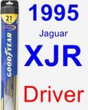 Driver Wiper Blade for 1995 Jaguar XJR - Hybrid