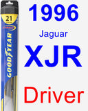 Driver Wiper Blade for 1996 Jaguar XJR - Hybrid