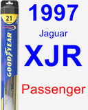 Passenger Wiper Blade for 1997 Jaguar XJR - Hybrid