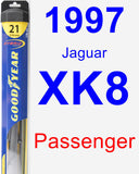 Passenger Wiper Blade for 1997 Jaguar XK8 - Hybrid