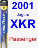 Passenger Wiper Blade for 2001 Jaguar XKR - Hybrid