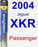 Passenger Wiper Blade for 2004 Jaguar XKR - Hybrid