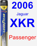 Passenger Wiper Blade for 2006 Jaguar XKR - Hybrid