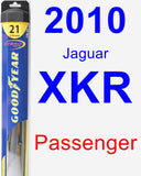 Passenger Wiper Blade for 2010 Jaguar XKR - Hybrid