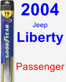 Passenger Wiper Blade for 2004 Jeep Liberty - Hybrid